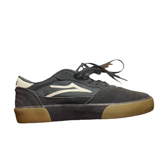 LAKAI CAMBRIDGE SKATE SHOES NAVY BLUE/GUM SUEDE SIZE 7 Men’s / 8.5 Women’s - Picture 1 of 11